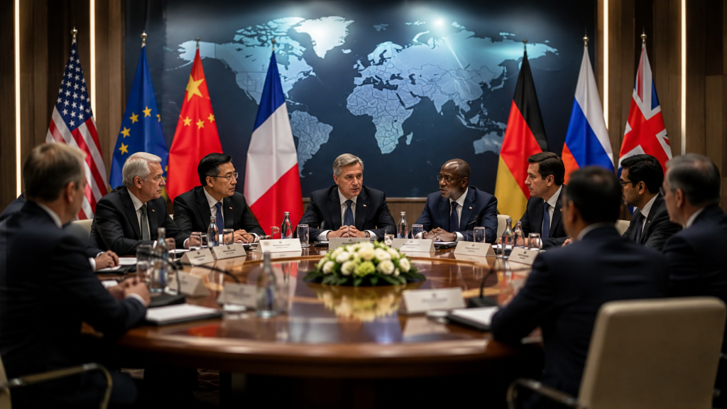 International Diplomacy Talks Continue Amid Global Tensions