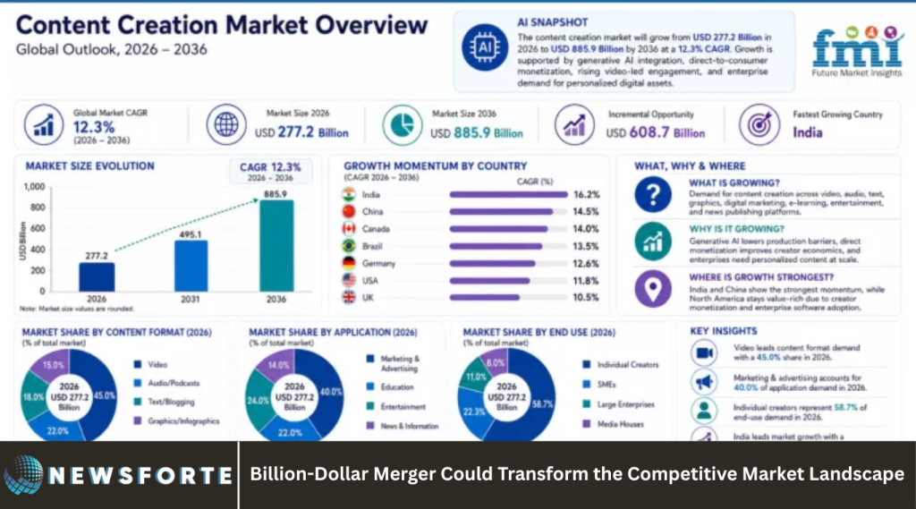 Billion-Dollar Merger Could Transform the Competitive Market Landscape Billion-Dollar Merger Could Transform the Competitive Market Landscape